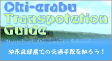 沖永良部島での交通手段はこちら